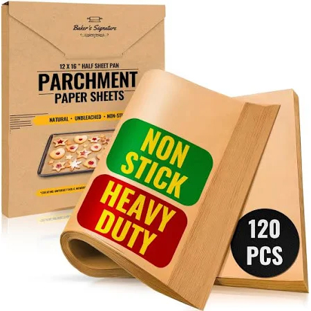 Baker's Dream Parchment Paper Baking Sheets