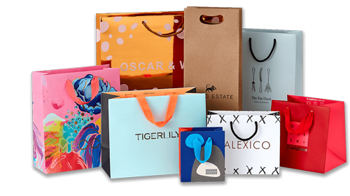 Gift Paper Bags that Shine