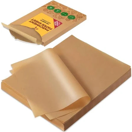 Heavy Duty Unbleached Parchment Paper for Baking