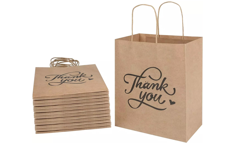 Twist Handle Kraft Paper Bags