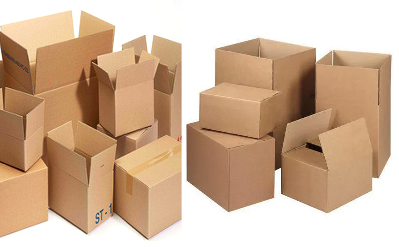 cardboard boxes Uses