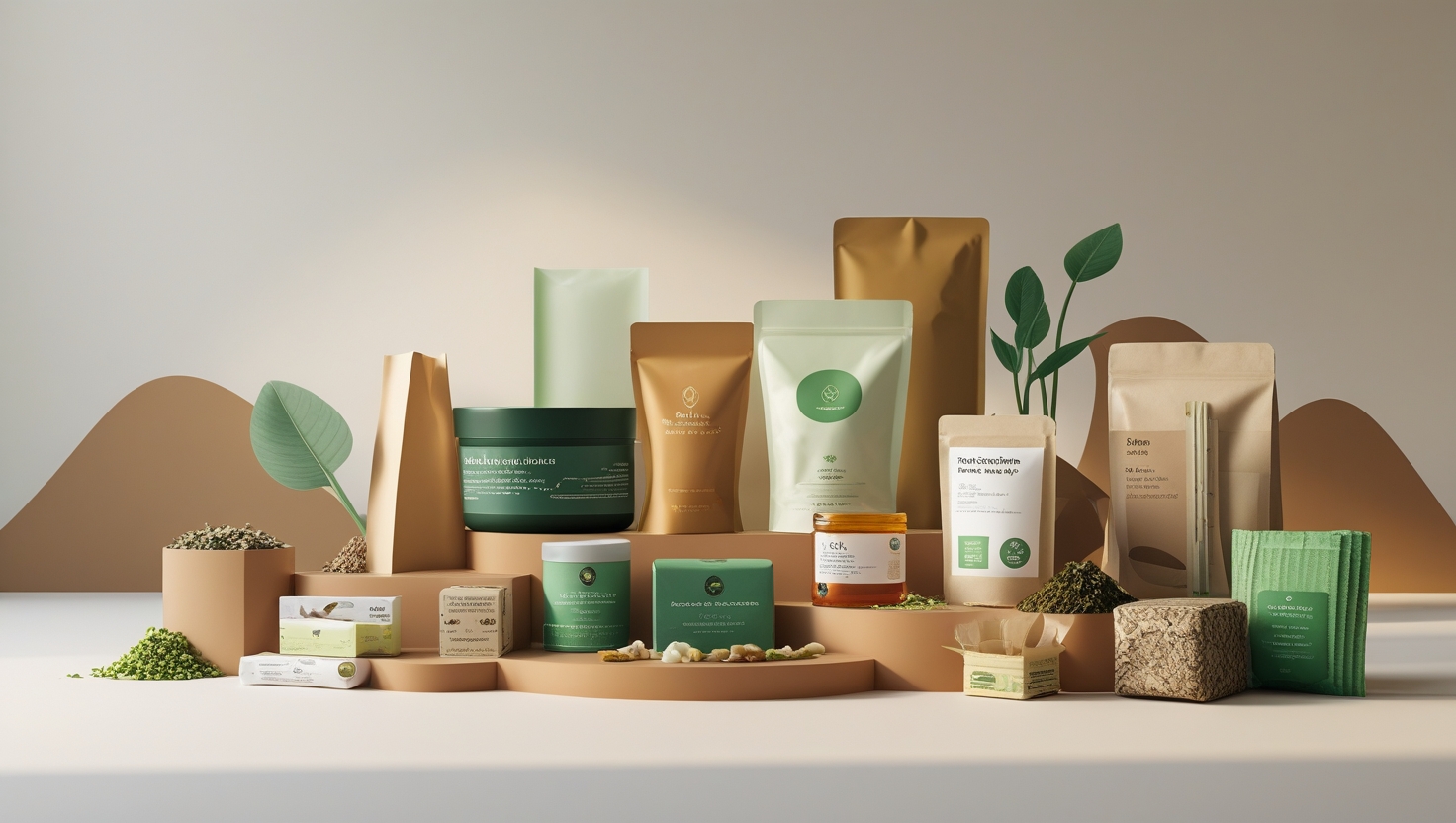 Umweltfreundliche und biologisch abbaubare Verpackungsmaterialien