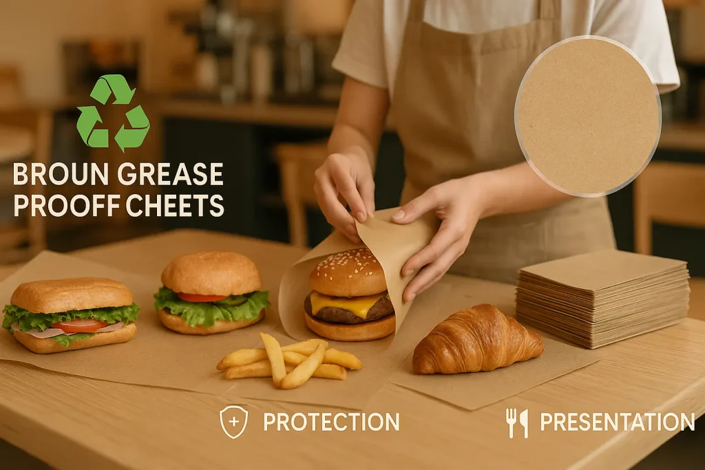 Brown Greaseproof Sheets