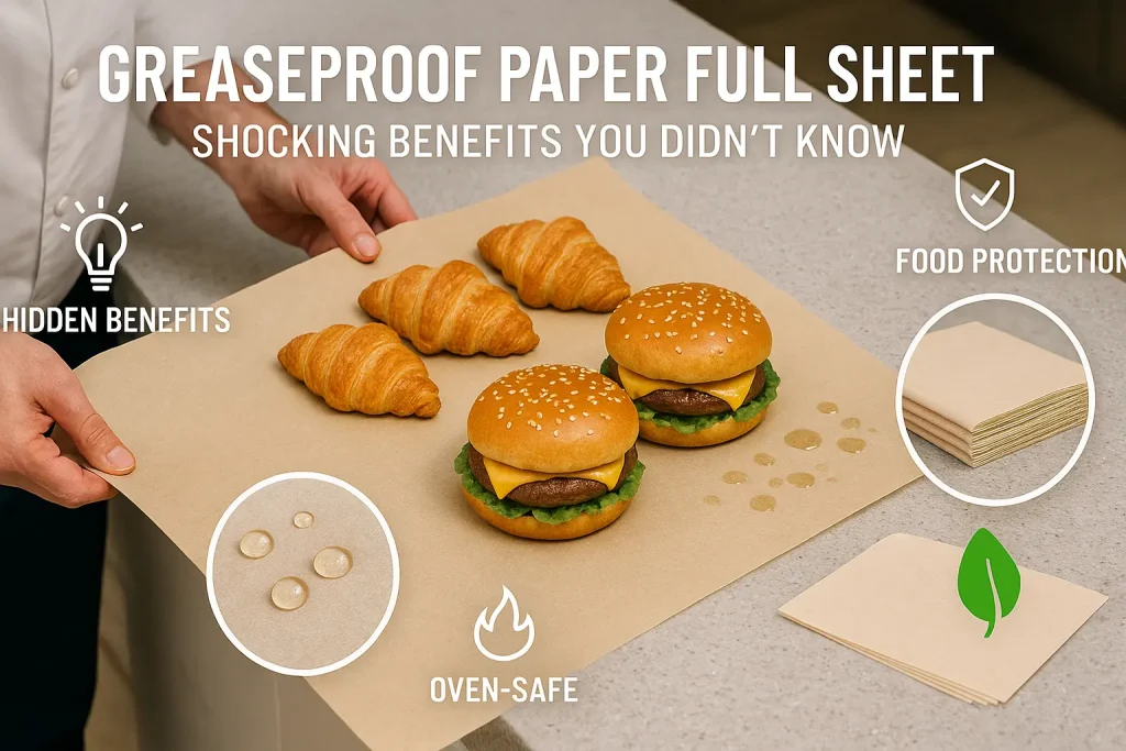 greaseproof paper full sheet