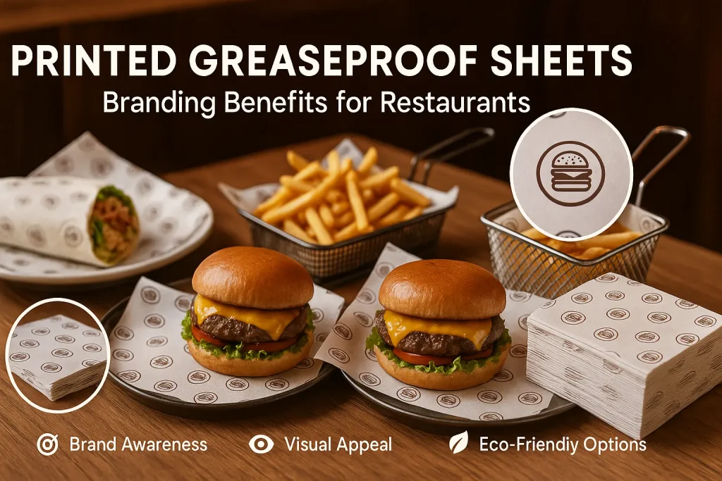 printed greaseproof paper sheets
