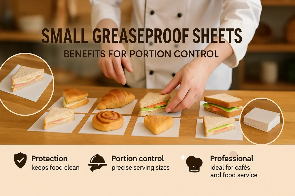 Small Greaseproof Paper Sheets